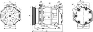 HC-Cargo 240098 - Compressore, Climatizzatore autozon.pro