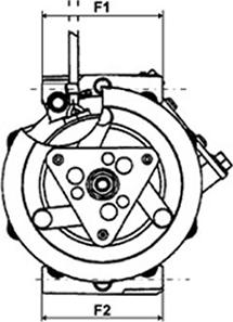 HC-Cargo 240855 - Compressore, Climatizzatore autozon.pro