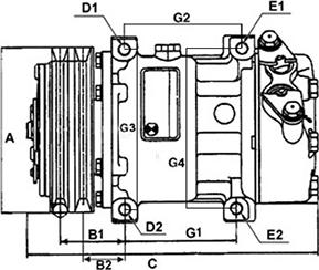 HC-Cargo 240855 - Compressore, Climatizzatore autozon.pro