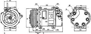 HC-Cargo 241297 - Compressore, Climatizzatore autozon.pro