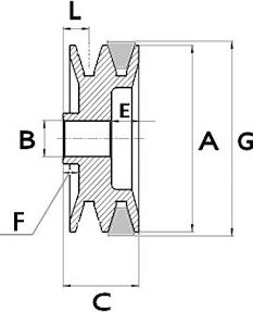 HC-Cargo 234028 - Puleggia cinghia, Alternatore autozon.pro