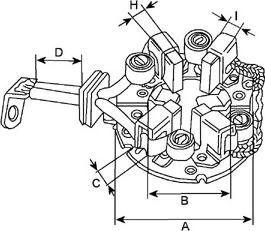 HC-Cargo 335205 - Supporto, Spazzole in carbone autozon.pro