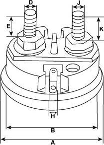 HC-Cargo 236258 - Elettromagnete, Motore d'avviamento autozon.pro