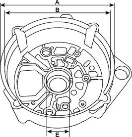 HC-Cargo 233615 - Raddrizzatore, Alternatore autozon.pro