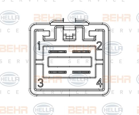 HELLA 9ML 351 332-451 - Resistenza, Ventilatore abitacolo autozon.pro