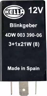 HELLA 4DW 003 390-061 - Intermittenza di lampeggio autozon.pro