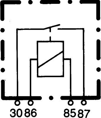 HELLA 4RA 965 400-001 - Relè, Corrente di lavoro autozon.pro