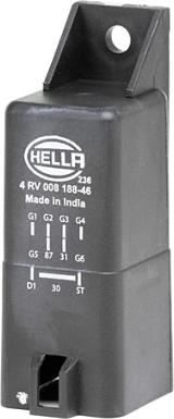 HELLA 4RV 008 188-461 - Centralina, Tempo incandescenza autozon.pro