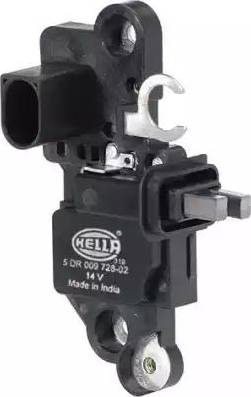 HELLA 5DR 009 728-021 - Regolatore alternatore autozon.pro