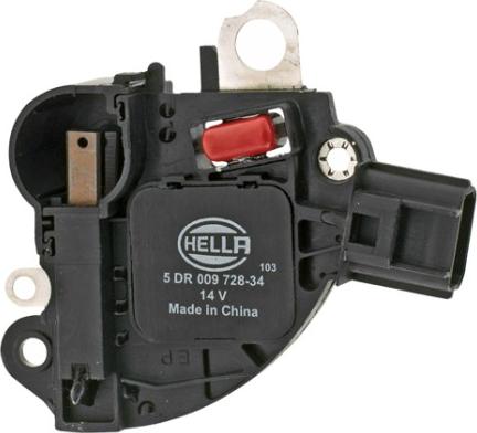 HELLA 5DR 009 728-341 - Regolatore alternatore autozon.pro