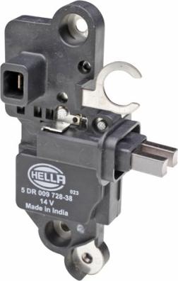 HELLA 5DR 009 728-381 - Regolatore alternatore autozon.pro