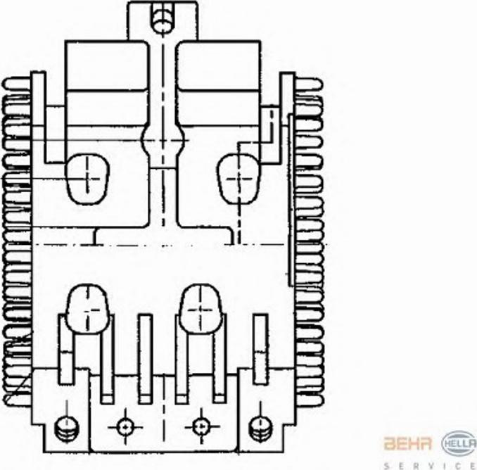 HELLA 5HL 351 321-041 - Centralina, Riscaldamento / Ventilazione autozon.pro