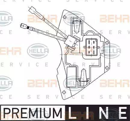 HELLA 5HL 351 321-171 - Regolatore, Ventitlatore abitacolo autozon.pro