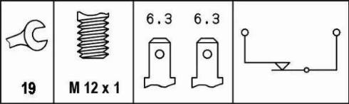 HELLA 6DF 003 263-021 - Interruttore luce freno autozon.pro