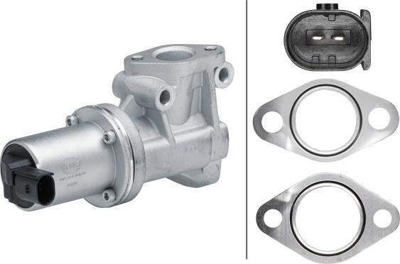 HELLA 6NU 014 864-561 - Valvola ricircolo gas scarico-EGR autozon.pro