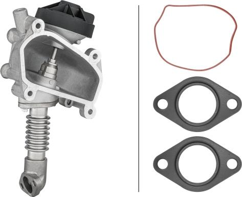 HELLA 6NU014 864-641 - Valvola ricircolo gas scarico-EGR autozon.pro