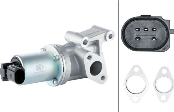 HELLA 6NU 014 864-611 - Valvola ricircolo gas scarico-EGR autozon.pro