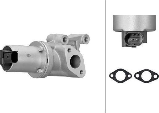 HELLA 6NU 014 865-781 - Valvola ricircolo gas scarico-EGR autozon.pro