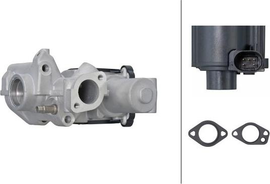 HELLA 6NU 014 865-771 - Valvola ricircolo gas scarico-EGR autozon.pro