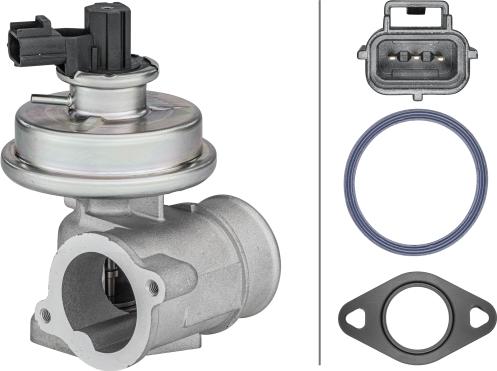 HELLA 6NU 010 171-251 - Valvola ricircolo gas scarico-EGR autozon.pro