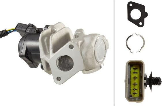 HELLA 6NU 010 171-781 - Valvola ricircolo gas scarico-EGR autozon.pro