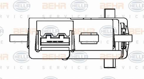 HELLA 6NW 351 345-211 - Regolatore, Valvola miscelazione autozon.pro