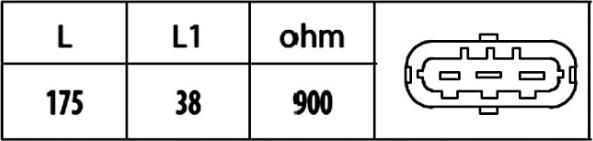 HELLA 6PU 009 146-501 - Generatore di impulsi, Albero a gomiti autozon.pro