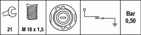 HELLA 6ZF 007 396-001 - Sensore, Pressione olio autozon.pro