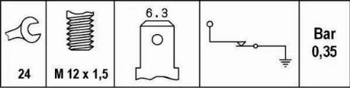 HELLA 6ZL 003 259-411 - Sensore, Pressione olio autozon.pro