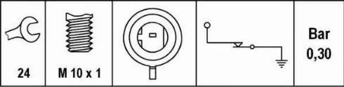 HELLA 6ZL 003 259-231 - Sensore, Pressione olio autozon.pro