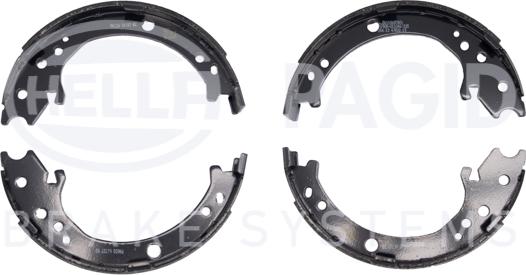 HELLA 8DA 355 050-171 - Kit ganasce, Freno stazionamento autozon.pro