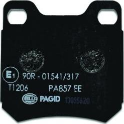 HELLA 8DB 355 009-041 - Kit pastiglie freno, Freno a disco autozon.pro