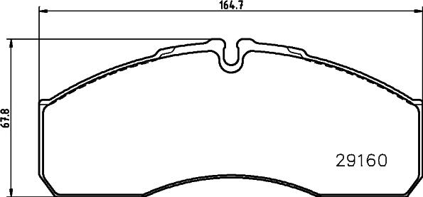 HELLA 8DB 355 005-401 - Kit pastiglie freno, Freno a disco autozon.pro