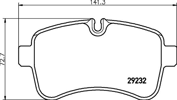 HELLA 8DB 355 005-551 - Kit pastiglie freno, Freno a disco autozon.pro