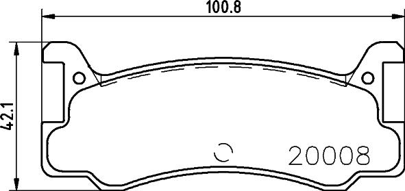 HELLA 8DB 355 005-701 - Kit pastiglie freno, Freno a disco autozon.pro