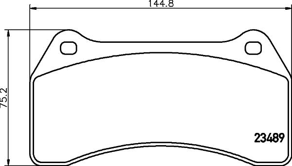 HELLA 8DB 355 006-931 - Kit pastiglie freno, Freno a disco autozon.pro