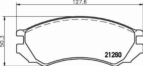 HELLA 8DB 355 006-441 - Kit pastiglie freno, Freno a disco autozon.pro