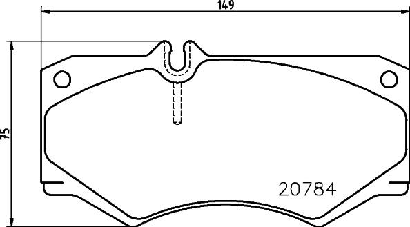 HELLA 8DB 355 006-061 - Kit pastiglie freno, Freno a disco autozon.pro