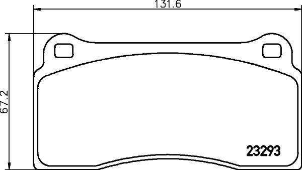 HELLA 8DB 355 008-981 - Kit pastiglie freno, Freno a disco autozon.pro