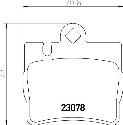 HELLA 8DB 355 008-711 - Kit pastiglie freno, Freno a disco autozon.pro