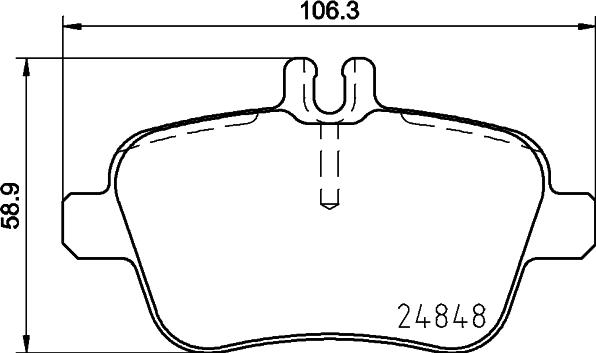 HELLA 8DB 355 019-641 - Kit pastiglie freno, Freno a disco autozon.pro