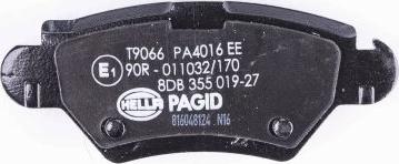 HELLA 8DB 355 019-271 - Kit pastiglie freno, Freno a disco autozon.pro