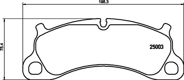 HELLA 8DB 355 019-731 - Kit pastiglie freno, Freno a disco autozon.pro