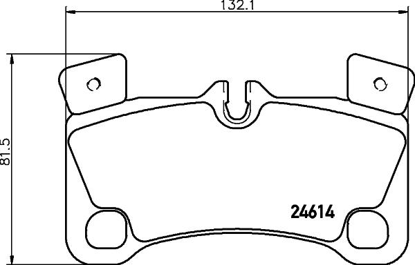 HELLA 8DB 355 014-631 - Kit pastiglie freno, Freno a disco autozon.pro