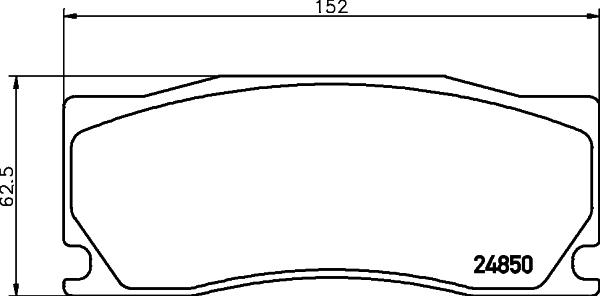 HELLA 8DB 355 014-091 - Kit pastiglie freno, Freno a disco autozon.pro