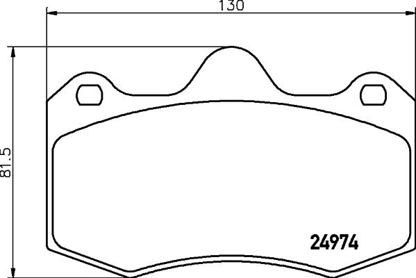 HELLA 8DB 355 015-111 - Kit pastiglie freno, Freno a disco autozon.pro