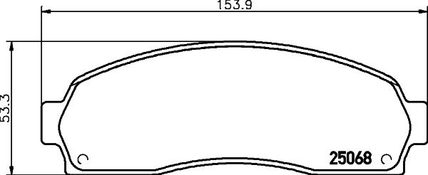 HELLA 8DB 355 015-361 - Kit pastiglie freno, Freno a disco autozon.pro