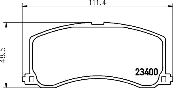 HELLA 8DB 355 016-941 - Kit pastiglie freno, Freno a disco autozon.pro