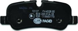 HELLA 8DB 355 016-181 - Kit pastiglie freno, Freno a disco autozon.pro