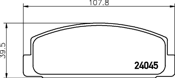 HELLA 8DB 355 011-131 - Kit pastiglie freno, Freno a disco autozon.pro